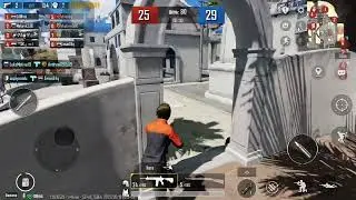 Командный бой на смерть 8*8 тренировка на арене PUBG mobile