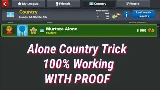 Alone-Country Trick Is On Fire In 8BALLPOOL🙌