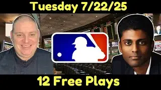 Tuesday MLB Betting Card - 7/22/25 l Free Picks & Betting Predictions l Craig Trapp & Indian Cowboy