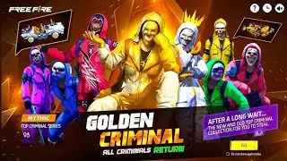  All Criminal Bundle Return Confirm Date | Free Fire Update 2025 | Criminal Bundle Return 😱