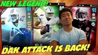DAK ATTACK IS BACK! NEW LEGEND! MADDEN 17 ULTIMATE TEAM 17