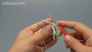 Crochet Small Turtle 1 -Belly Rnds 1-2