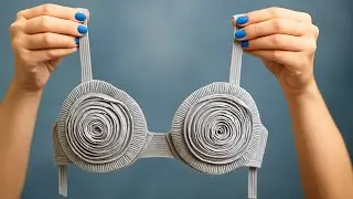 See How I Transformed a T-shirt Into a Stylish Fantasy Bra!