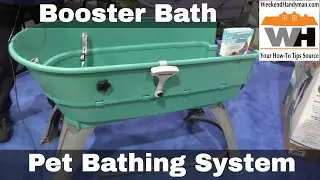 Booster Bath Elevated Pet Dog Bathing System | Weekend Handyman
