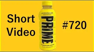 720. Short Video on Prime Hydration Lemonade