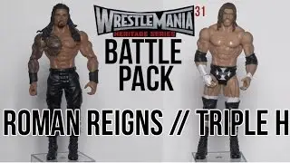 WWE FIGURE INSIDER: Roman Reigns & Triple H - WWE Battle Packs 