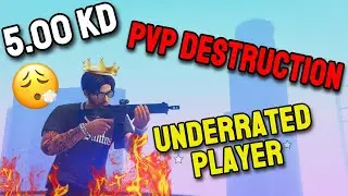 Gta 5 - 5.00 KD Destruction In Fast Paced PVP Adversary Mode