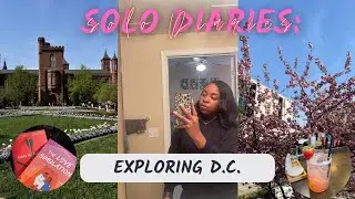 Solo date in D.C: cute cafe, soft vibes & peaceful moments| SaRae Marie