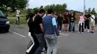 Lebanese dabke in street from Ottawa to Montreal