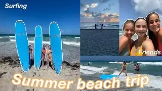 Summer beach trip with friends!