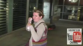 Jillian Bell talks about her role on 22 Jump Street outside ArcLight Theatre in Hollywood