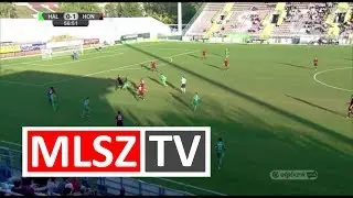 Kiss Tam&aacute;s g&oacute;lja a Swietelsky Halad&aacute;s - Budapest Honv&eacute;d m&eacute;rkőz&eacute;sen