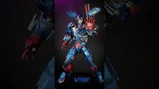Hot Toys Iron Patriot 1/6 Marvel , War Machine mk7