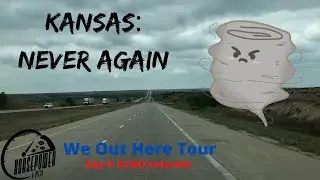 I NEVER Want To Drive Through Kansas Again! (Tornado V.S. RV)