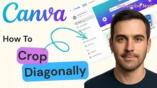 How to Crop Diagonally in Canva | Canva Diagonal Crop Effect 2026