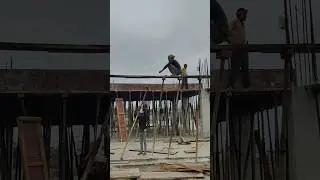 Slab centering work | Centring work for slab #ytshorts #slab #centering #shuttering