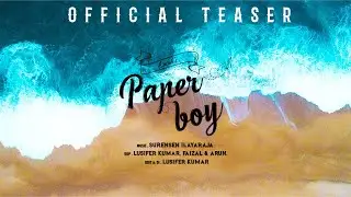 Paperboy Short film - (Official Teaser): MSR Raj | Anash | Surensen ilayaraja
