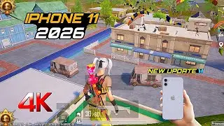 IPHONE 11 PUBG TEST IN 2026🔥/ 4.2 update livik gameplay 😍/pubg gaming test result