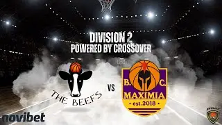 Atlasbasket - Division 2 - 11th Round - THE BEEFS vs MAXIMIA