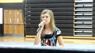 Me singing Someone Like You by Adele at my school talent show