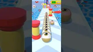Eyeball Stack Run 8 #ytshorts #gaming