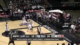 Mac Koshwal posts 24 points & 10 rebounds vs. the Spurs, 4/12/2015