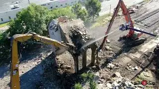 Hyper-lapse video of a Coal Tower demolition. From start to finish in just a couple of minutes!