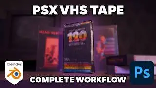 How to make PSX assets: VHS Tape