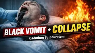 Cadmium Sulphuratum: When Stomach Collapse Decides Survival #homeopathy #education #bhms #knowledge 