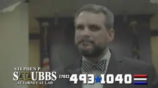 Stephen Stubbs Fights for Justice Everyday- 15 second Commercial