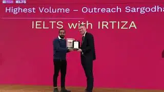 Award ceremony British Council 2022-2023 (IELTS with Irtiza)