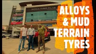 4*4*4 GURKHA MODIFICATION || MONGA TYRES PVT LTD LUDHIYANA || PLATTI ALLOYS || COMFORSER MUD TYRES