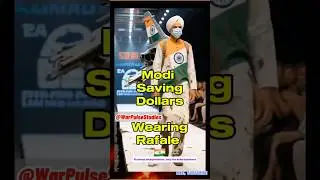 Modi Jetpack Rescue: Saving Billions Dollars in Style #modi #rafale #jet #style #fashion #war #reels