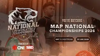 MAP National Powerlifiting Championships 2026 | Day 1 Session 2