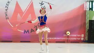 *GRACJA - Stara Wieś* - 2Baton senior solo- Racibórz 2024 - Mażoretki