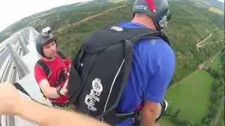 jason targett base jumping in verrieres france