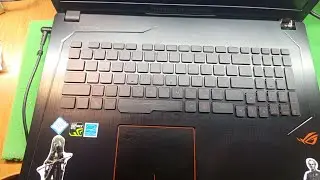 Asus GL753 установка RGB подсветки на красную клавиатуру аналог