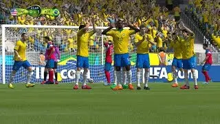 FIFA 14 Ultimate Team World Cup Edition - First Game Online!