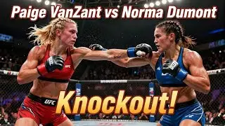 Paige VanZant vs Norma Dumont | UFC Women's Bantamweight Championship Knockout