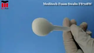 Cleanroom Foam Swabs FS708W