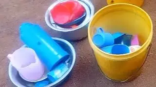 TRADITIONAL AFRICAN WAY OF WASHING UTENSILS 