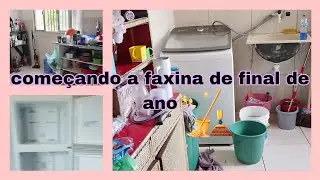 Dia de faxina do final do ano/meio da faxina acabou água 😭