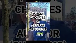 TYRANT STORMS AT AUDITOR #cops #copwatch #karen #civilrights #laws #audit #crime #police #freespeech