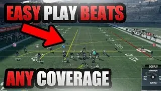 MADDEN 18 MONEY PLAY DESTROYS MAN AND ZONE COVERAGE | Madden 18 Glitch Money Play Beats Any Coverage