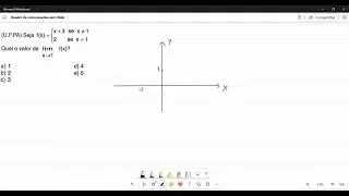 (U.F.PA) Seja f(x) = {x + 3 se x ≠ 1 e 2 se x = 1. Qual o valor de lim x→1 f(x)?