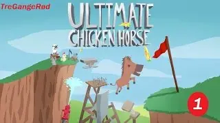 Ultimate Chicken Horse runde 1. [danish]