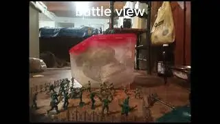 Review of my Homemade army men Iwo Jimo set | Stop Motion