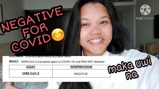 swab test result / NEGATIVE FOR COVID😊/ nonofw