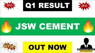 Jsw Cement Q1 Results 2026 | JSW Cement Results Today | JSW Cement Share Latest News 