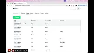 Fortis Demo   The Back Office